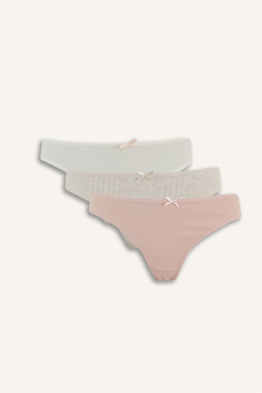 نساء وردي كلوت سليب Fall in Love - من 3 قطع