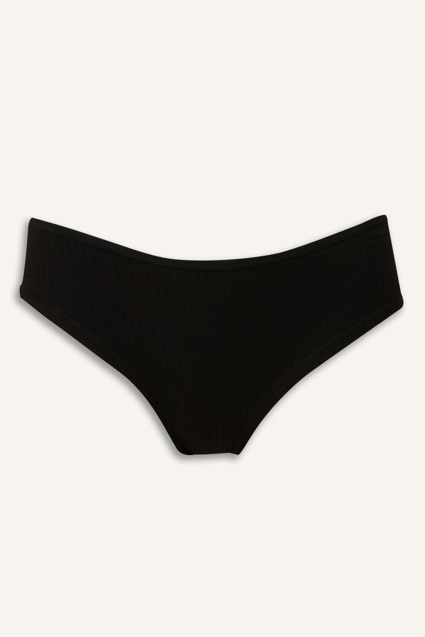 Kadın Gri Melanj Ribana 3'lü Hipster Külot