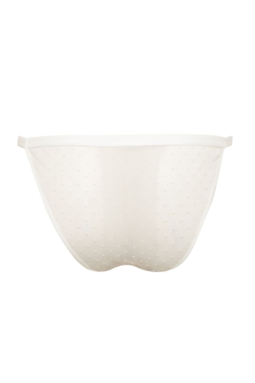 Kadın Siyah Fall in Love Dantelli 2'li Slip Külot