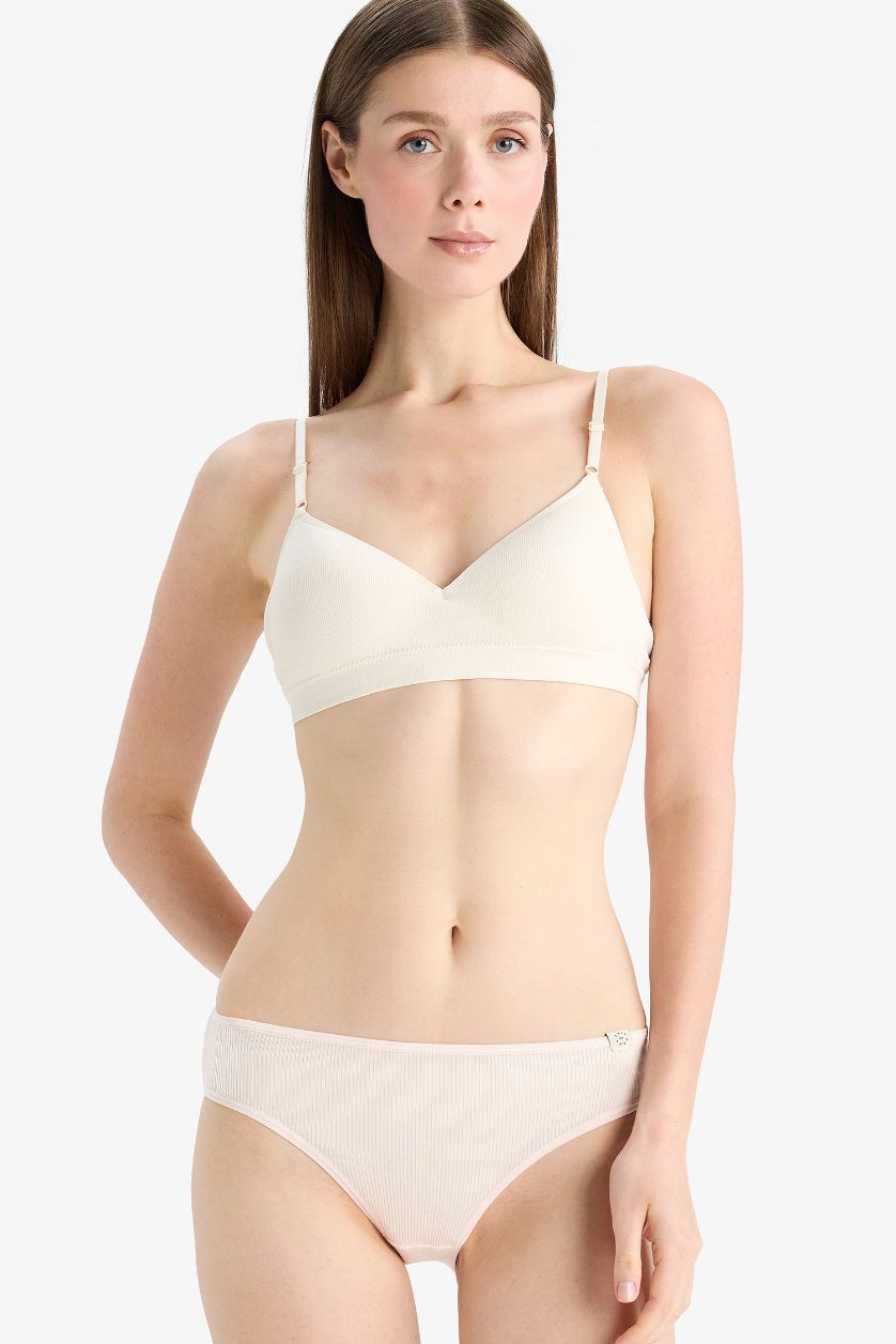 WOMAN Mint Fall in Love Ribbed 3 Piece Panties