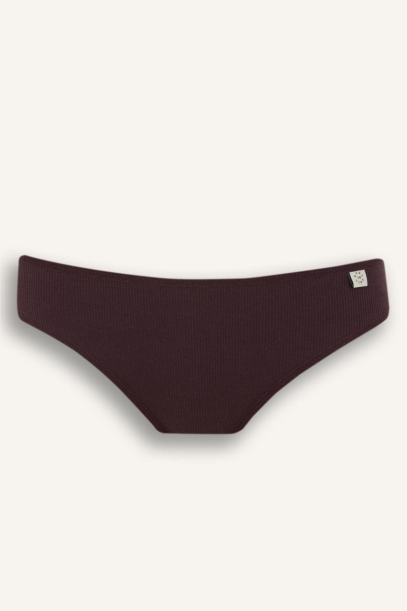 Kadın Bej Ribana 3'lü Brief Külot