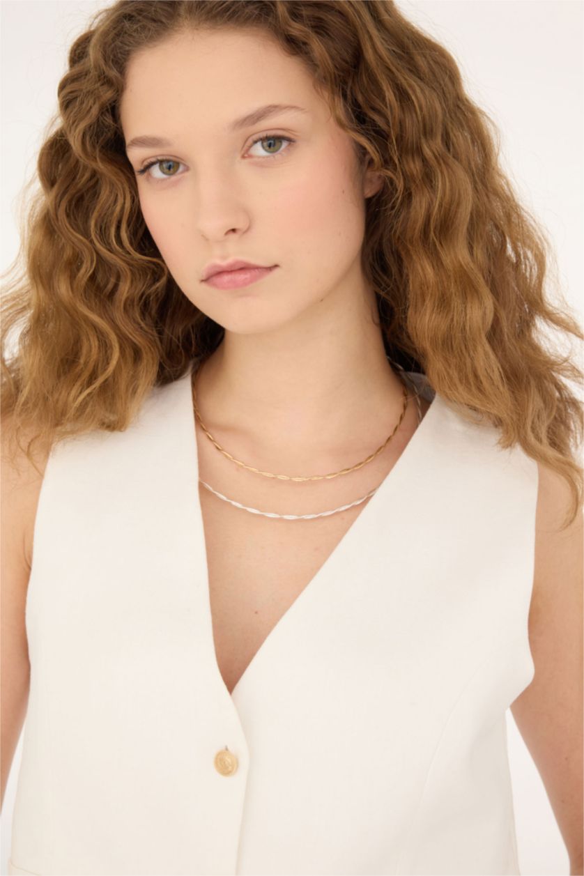 Kadın Karma Kadın 2'li Spiral Kolye