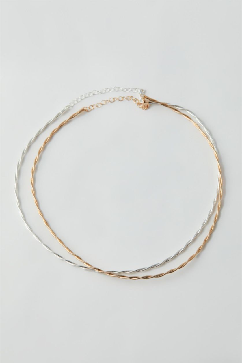 Kadın Karma Kadın 2'li Spiral Kolye