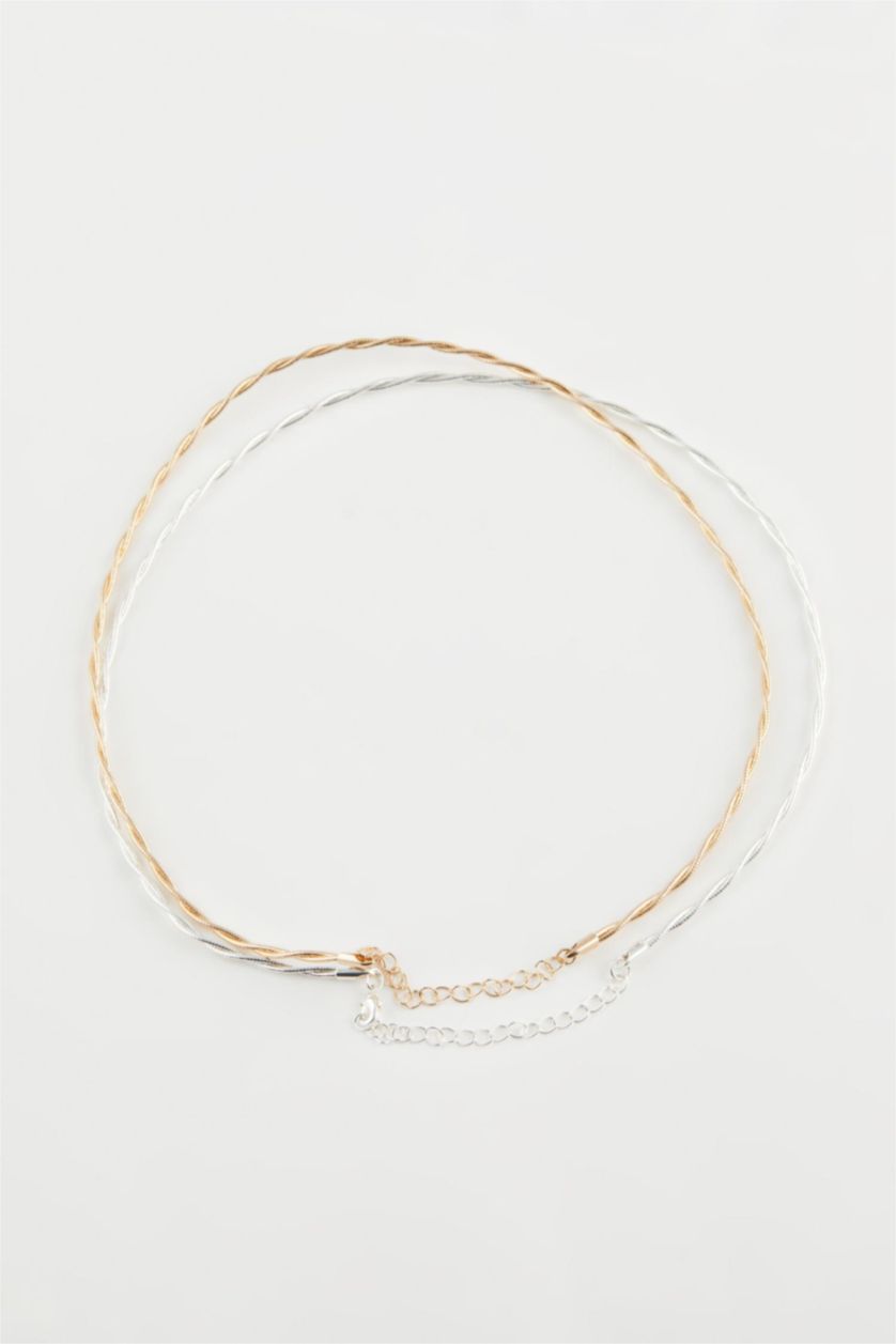 Kadın Karma Kadın 2'li Spiral Kolye