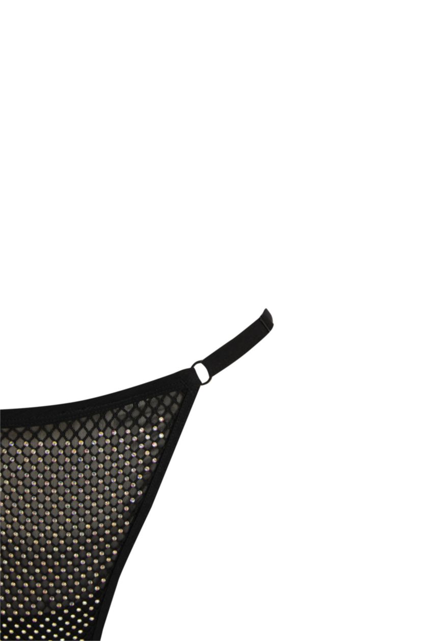 حريمي أسود كلوت ميش Fall in Love من