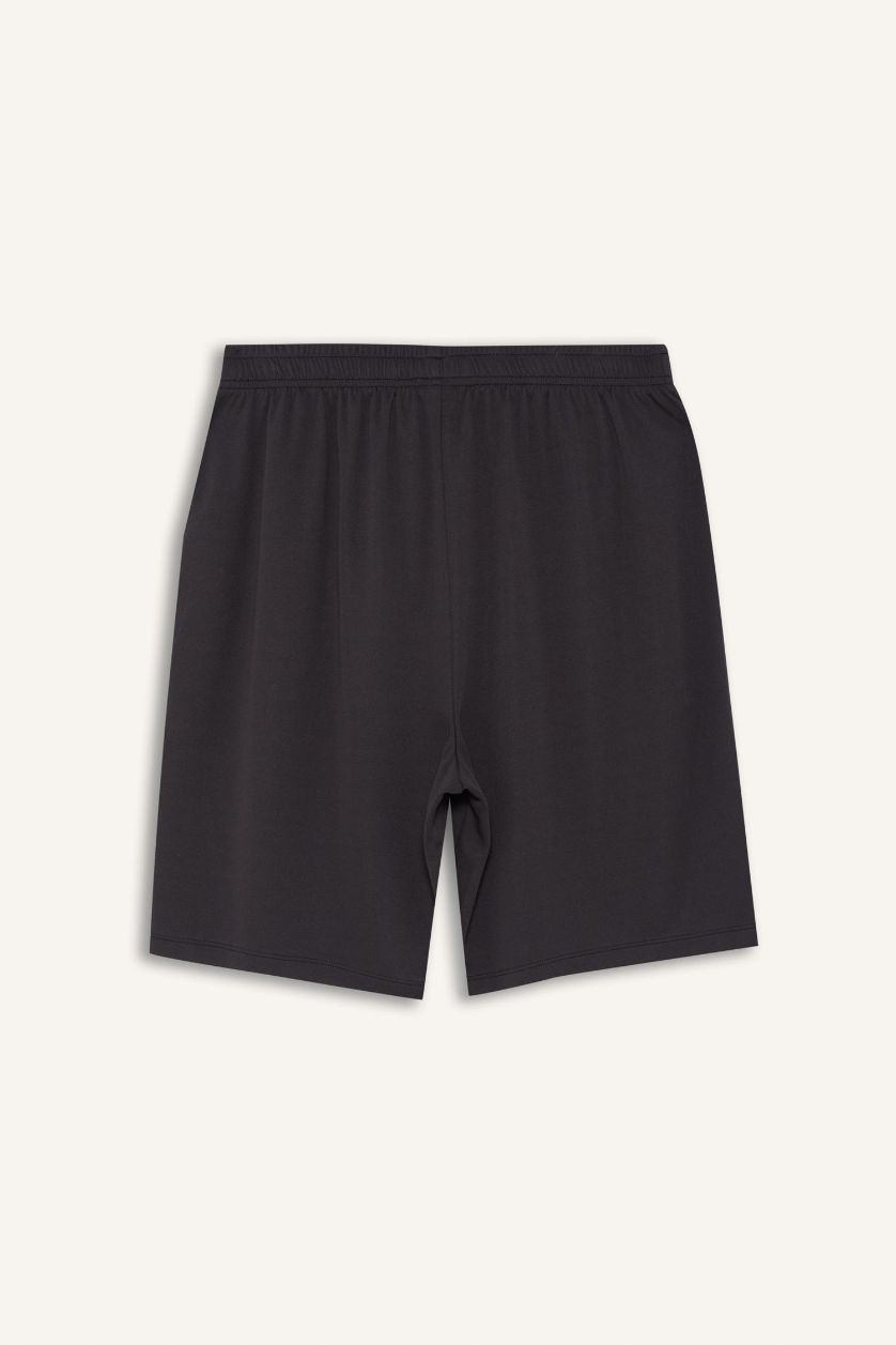 Man Anthracite DeFactoFit Standard Fit Sports Shorts