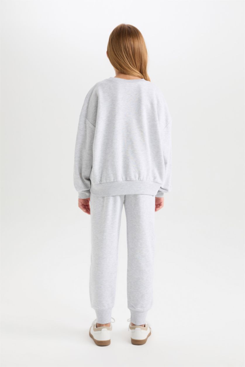Young Girls - Teen Girls Light Grey Melange 2 piece Set