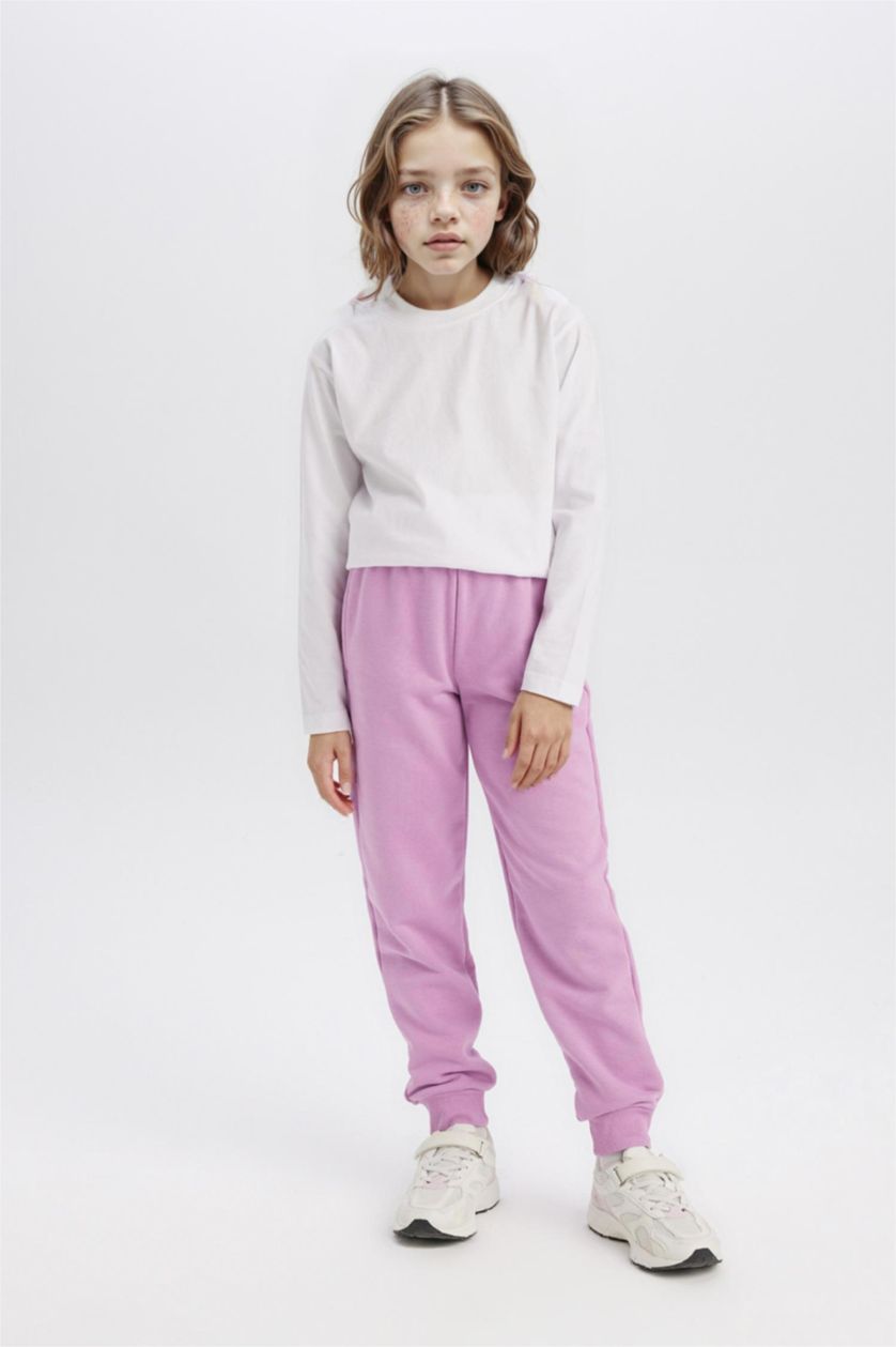 Young Girls - Teen Girls Lilac jogger Trousers