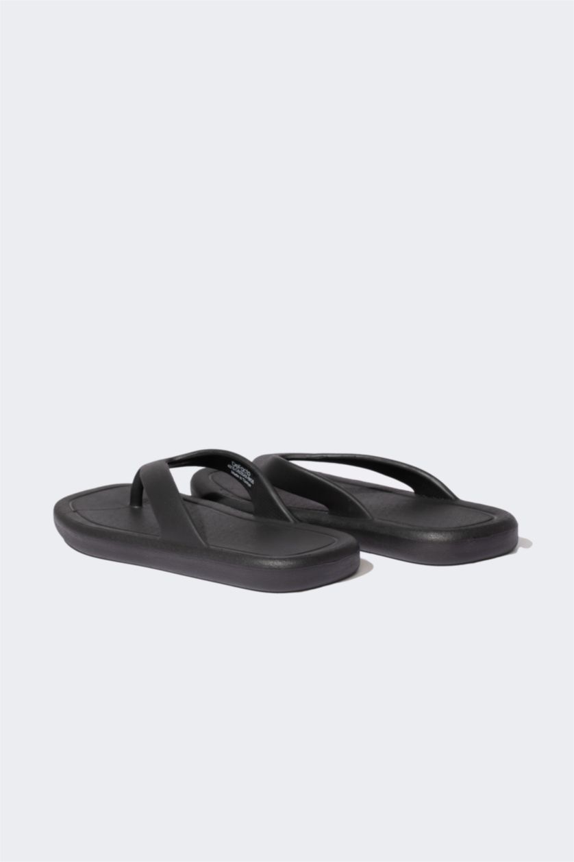 Kadın Siyah Kadın Düz Taban Eva Terlik