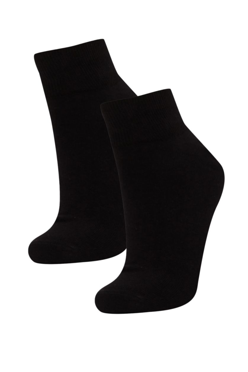 MAN Black Man 2 Piece Cotton Socks