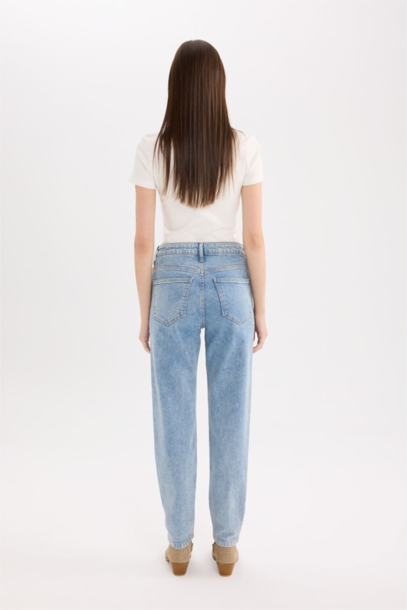 WOMAN Light Blue Denim Trousers