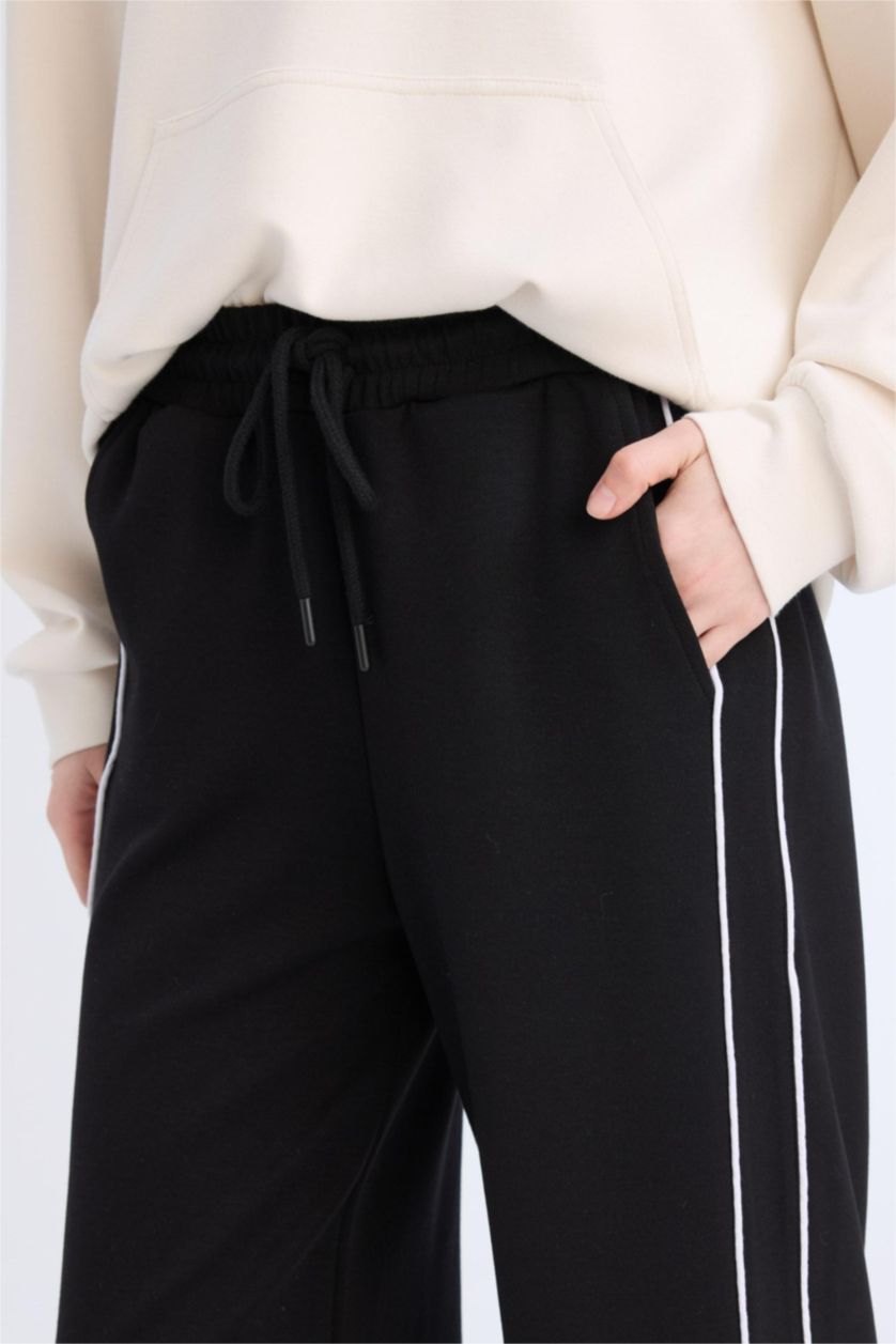 نساء أسود Straight Fit Trousers