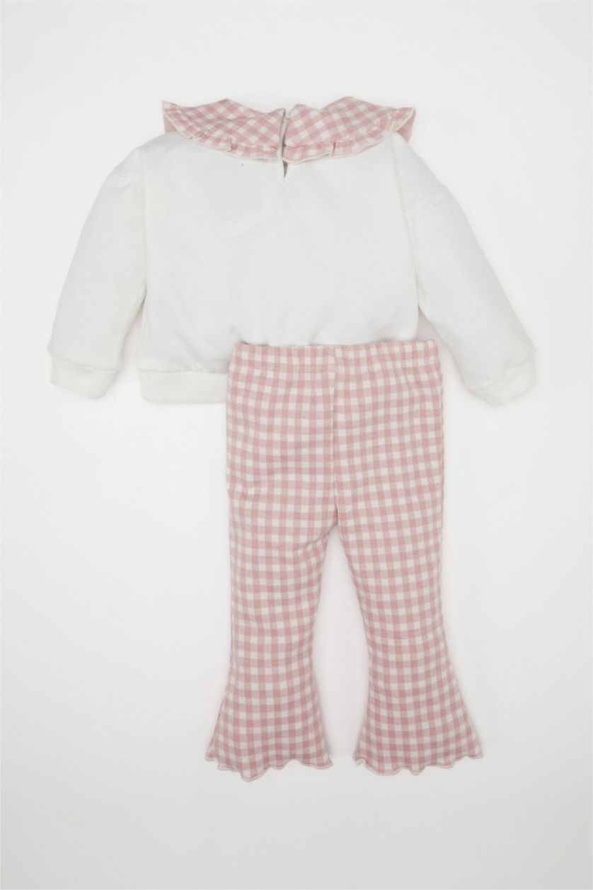 BABY GIRL Rose Baby Girl Long Sleeve Top Bottom 2 Piece Set