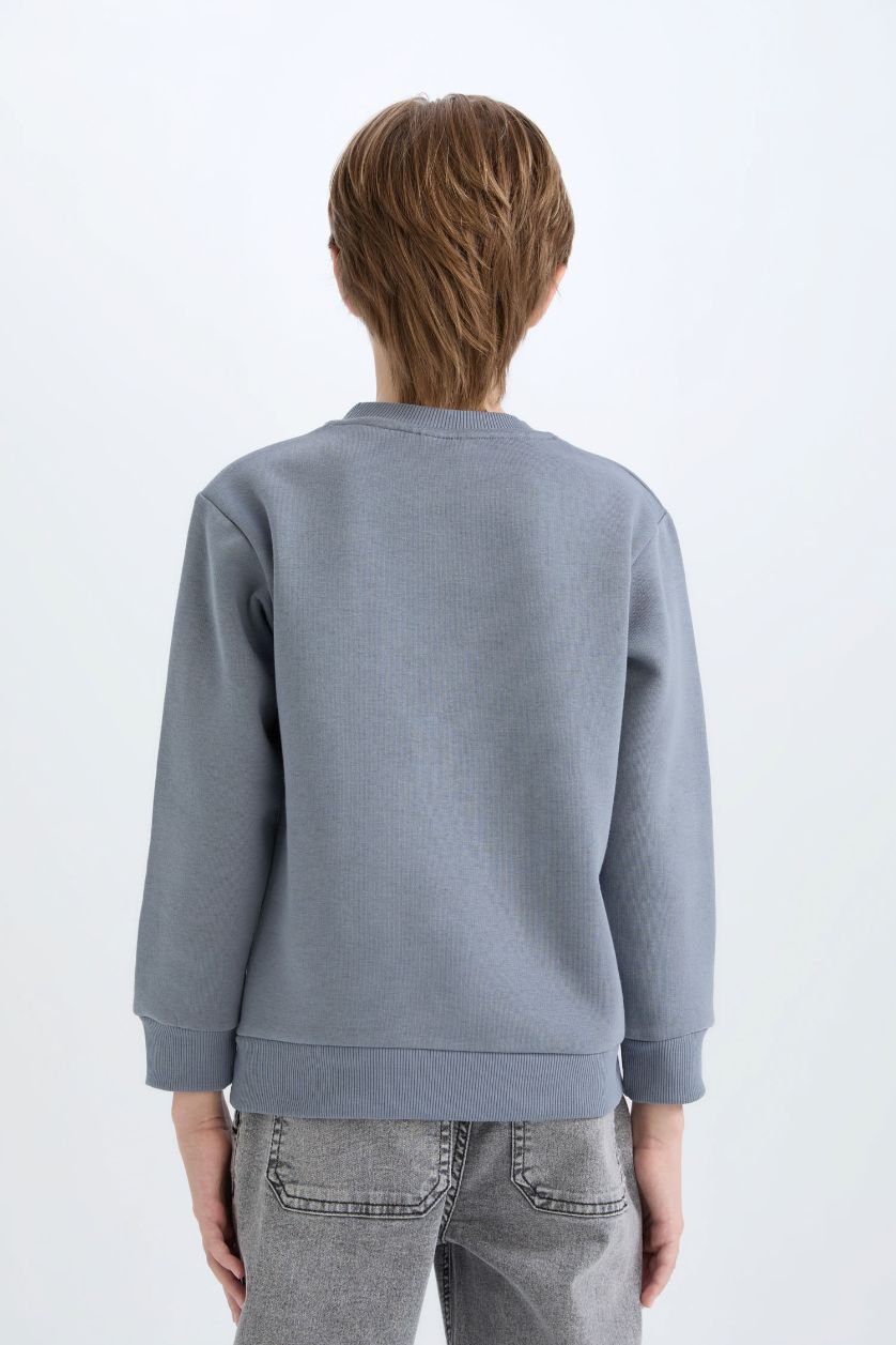 أولادي رمادي سويت شيرت اولادي قصة عادية من مارفل