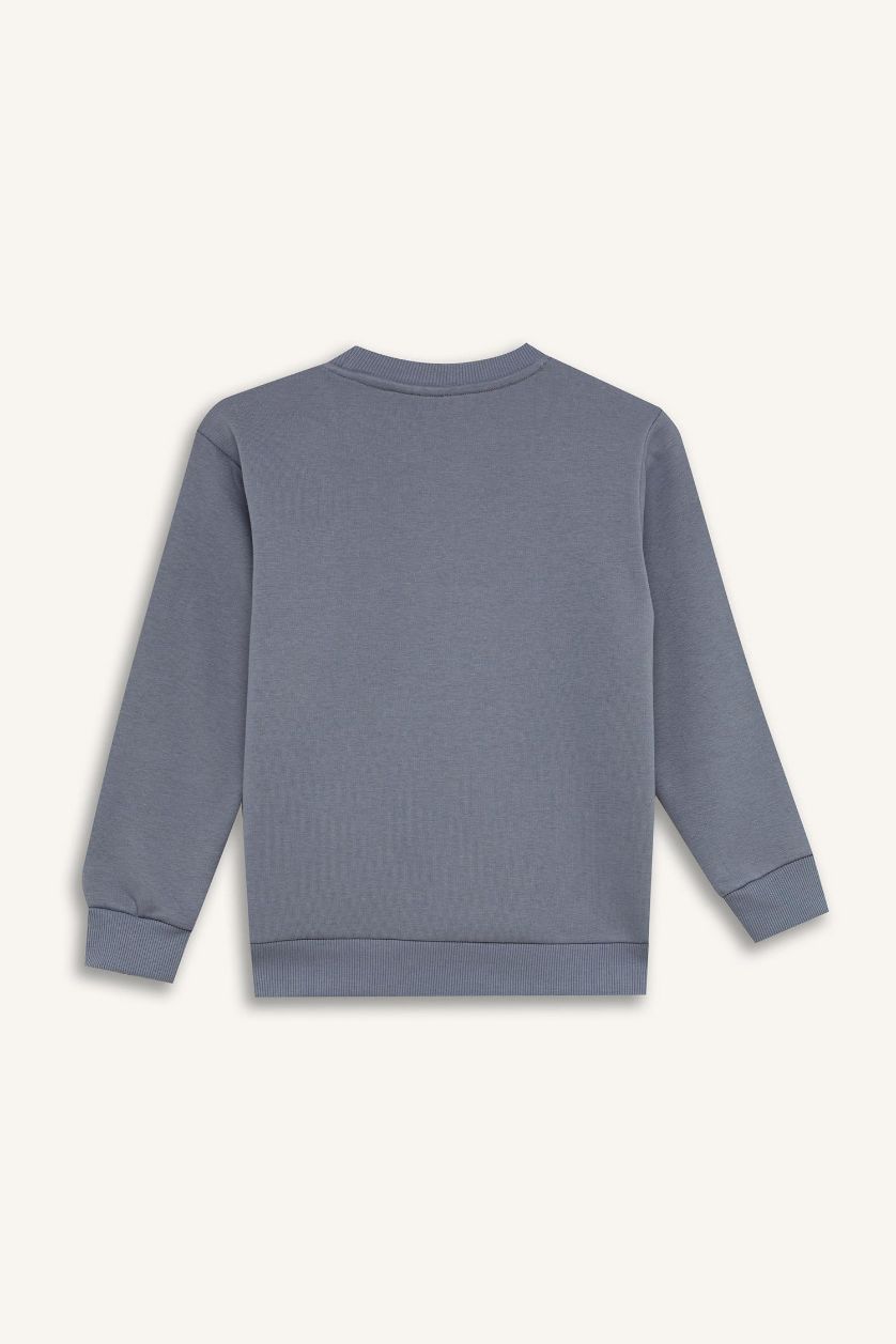 أولادي رمادي سويت شيرت اولادي قصة عادية من مارفل