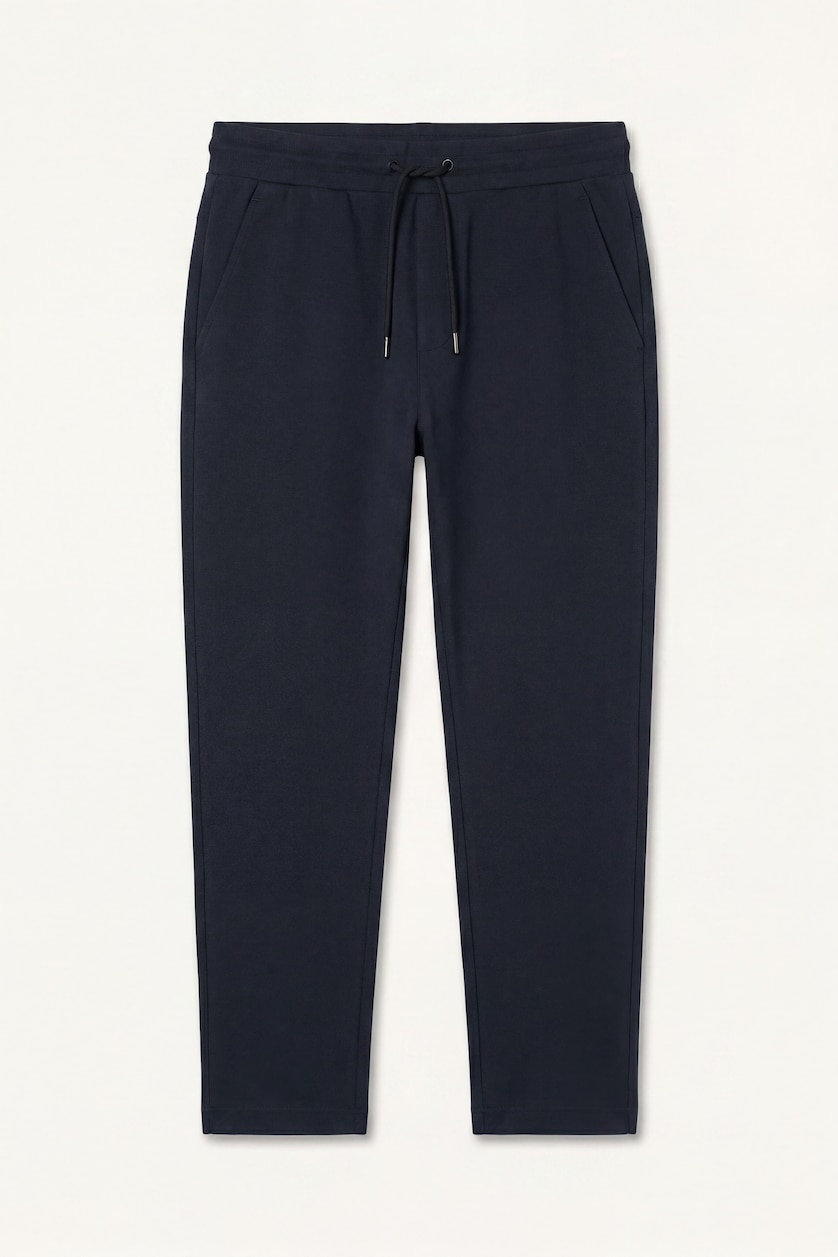 رجال كحلي Regular Fit Trousers
