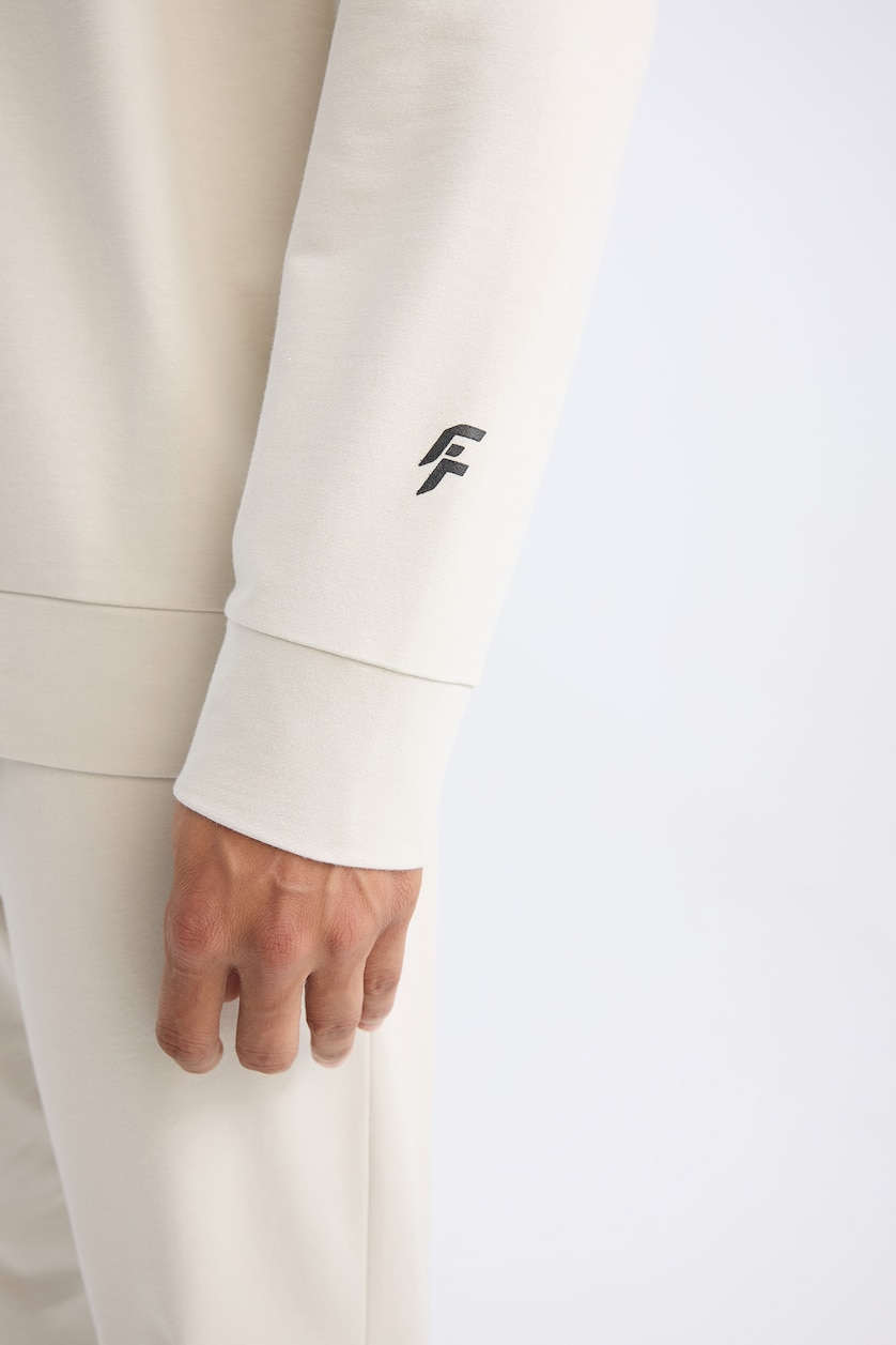 Erkek Taş Standart Fıt Sweatshirt