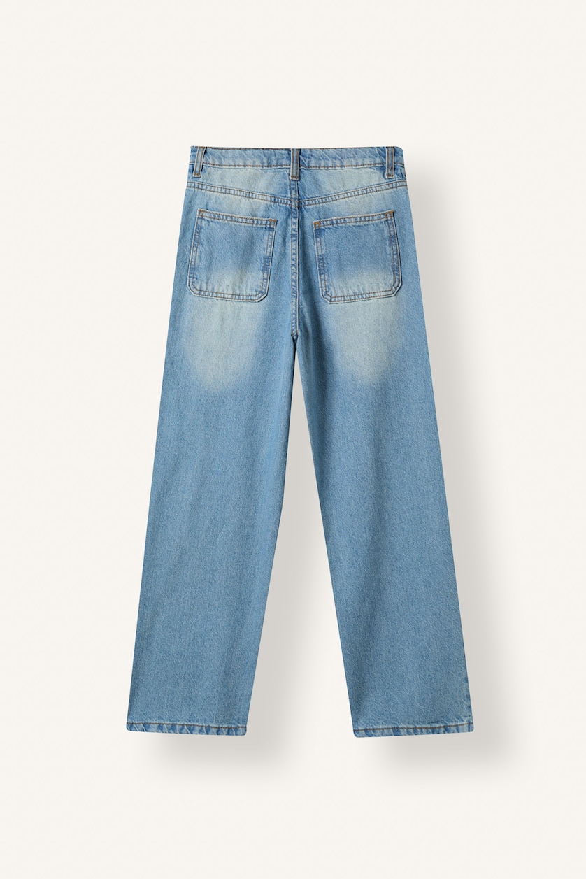 Young Boys - Teen Boys Blue Boy Wide Leg Jeans