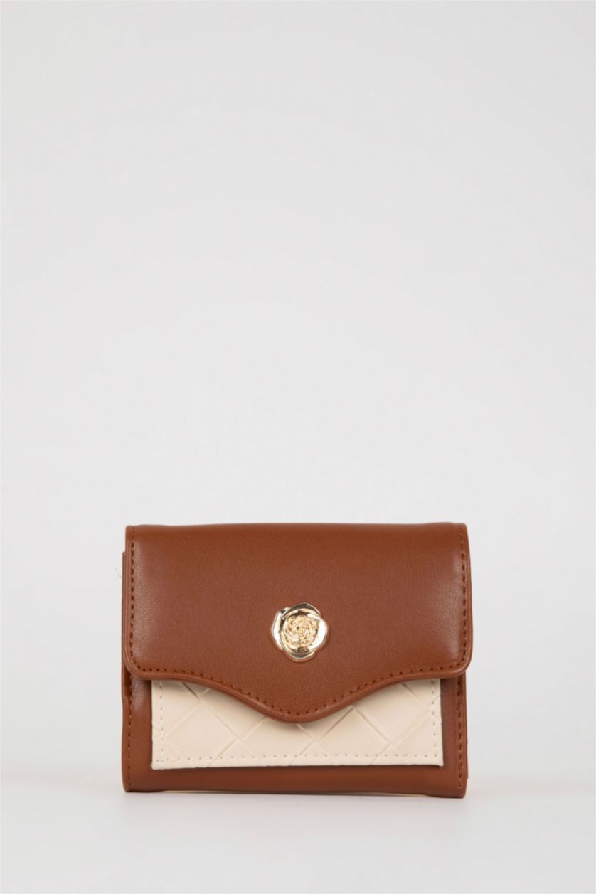 Kadın Taba Kadın Kapitone Desenli Suni Deri Cüzdan