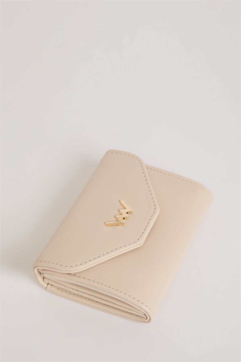 نساء بيج محفظة نسائي جلد صناعي