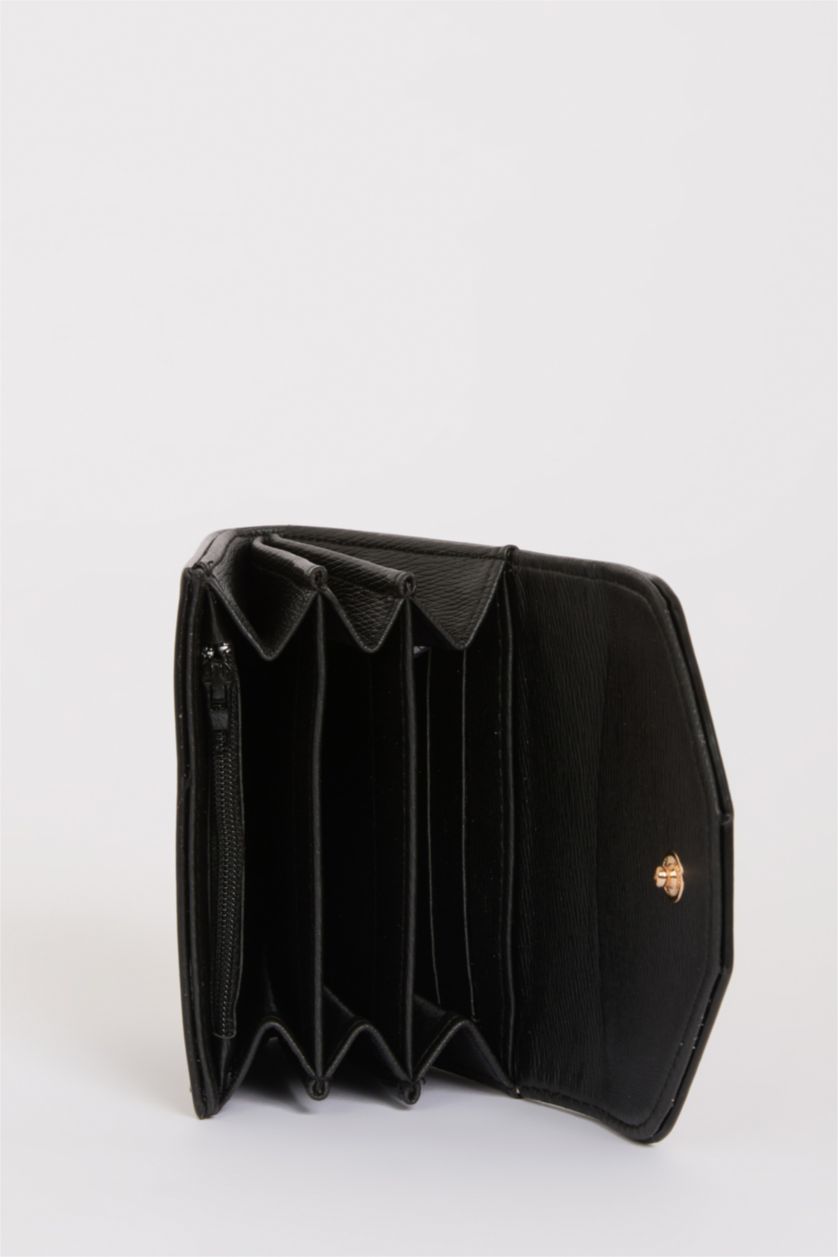 Kadın Siyah Kadın Suni Deri Cüzdan