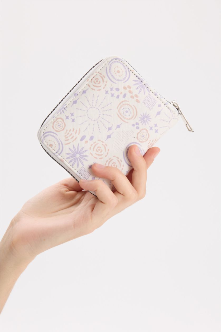 Kadın Lila Kadın Suni Deri Cüzdan