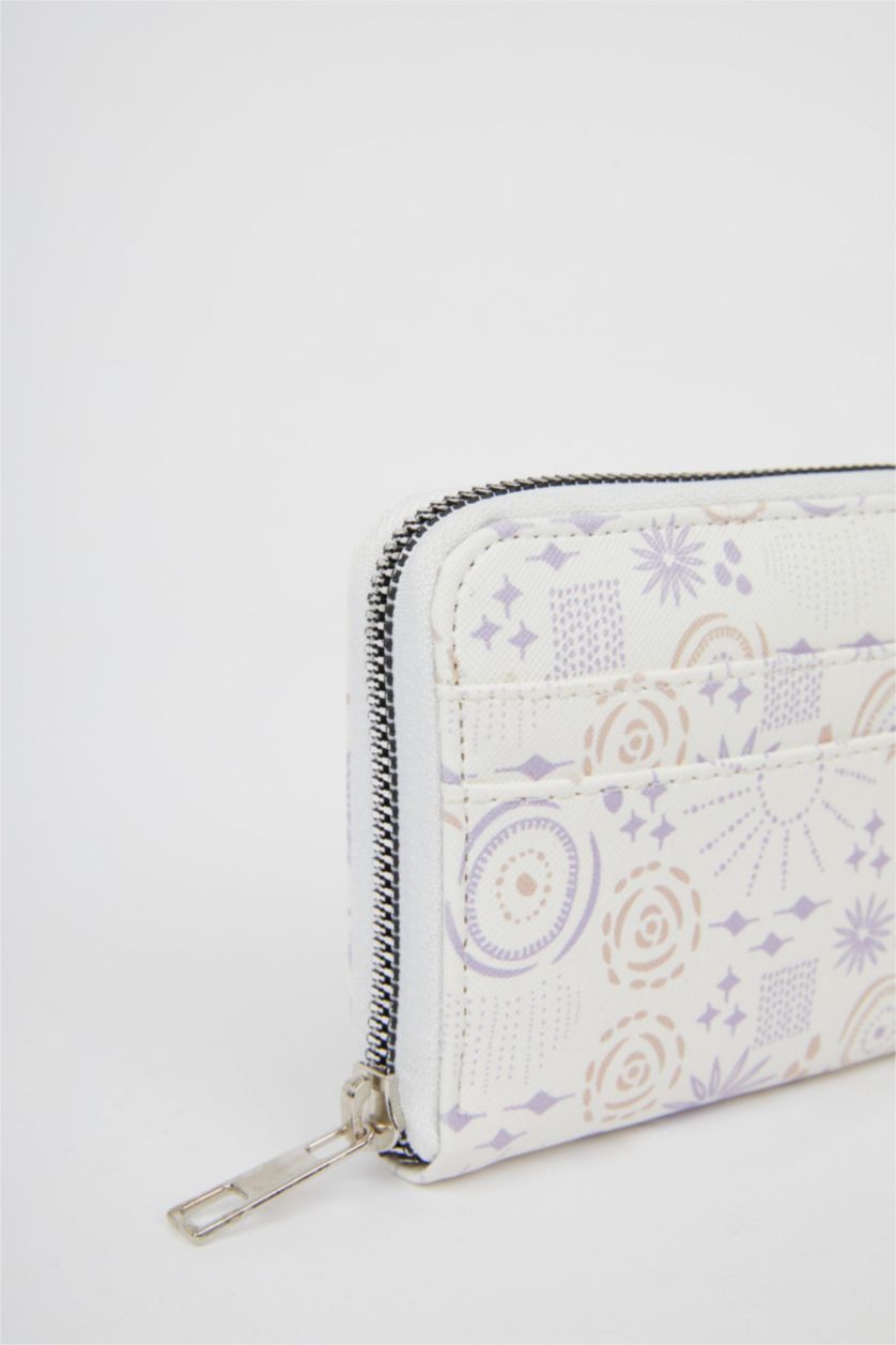 Kadın Lila Kadın Suni Deri Cüzdan