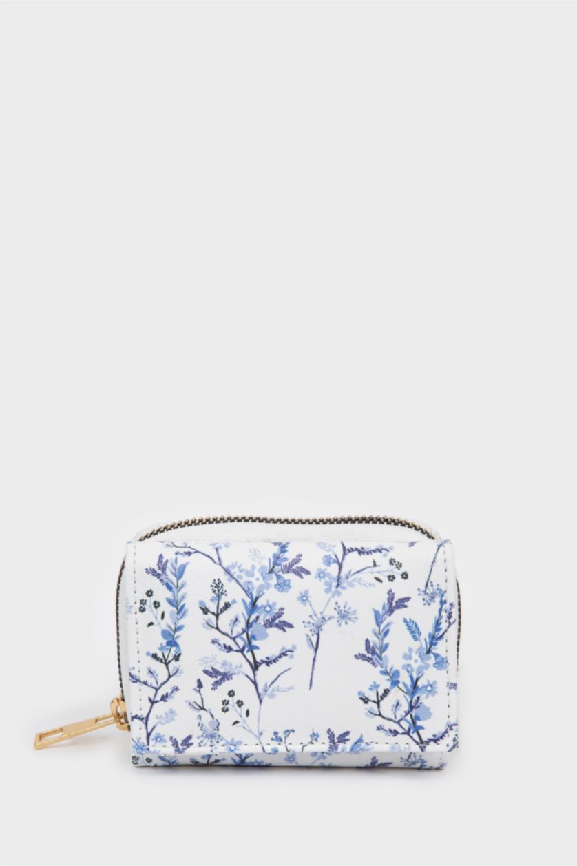 Women White Woman Faux Leather Wallets