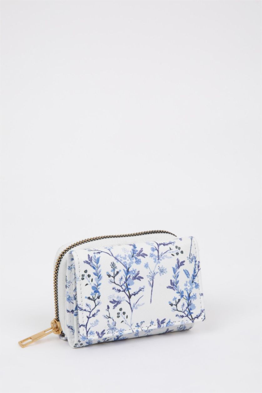 Women White Woman Faux Leather Wallets