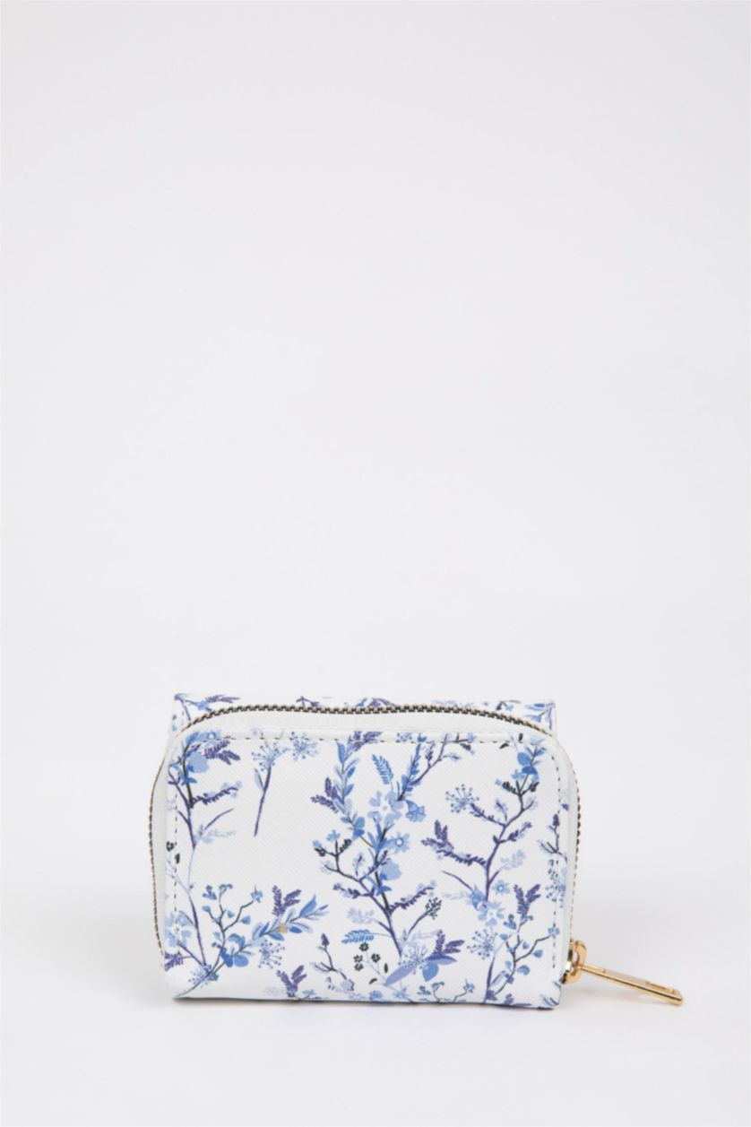 Women White Woman Faux Leather Wallets