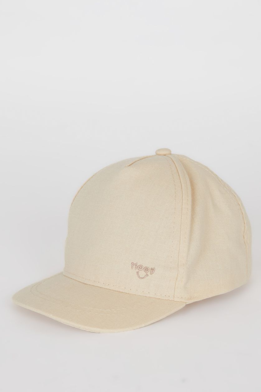 مولود ذكر بيج قبعة كاسكيت أولاد مطرزة