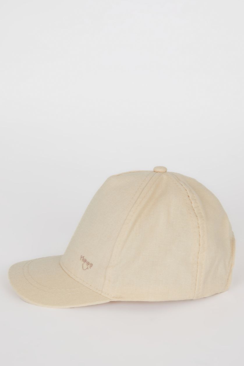 مولود ذكر بيج قبعة كاسكيت أولاد مطرزة