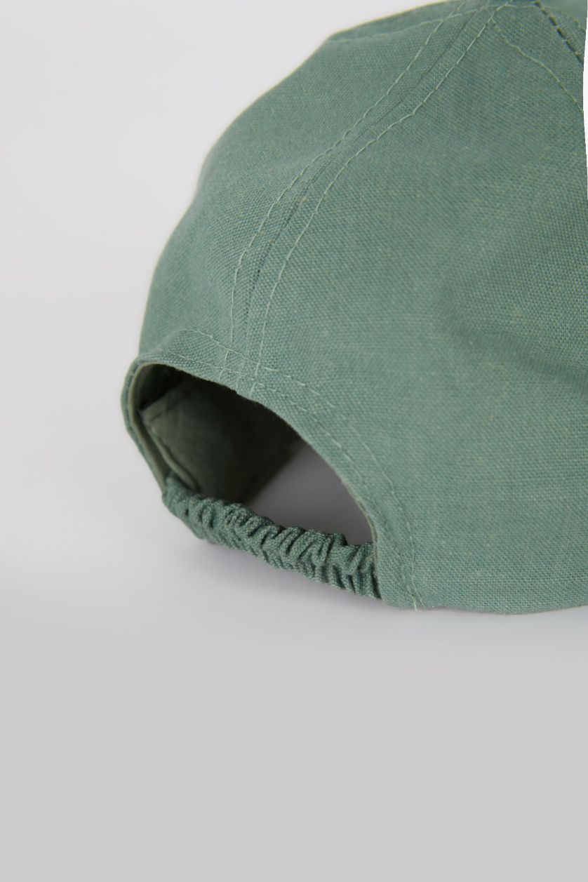 BÉBÉ GARÇON Kaki Clair Casquette en coton pour bébé garçon