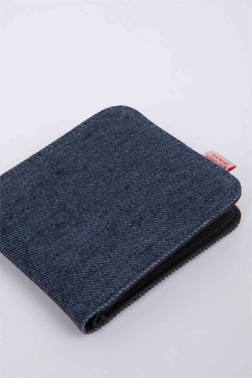 Erkek Lacivert Erkek Suni Deri Cüzdan