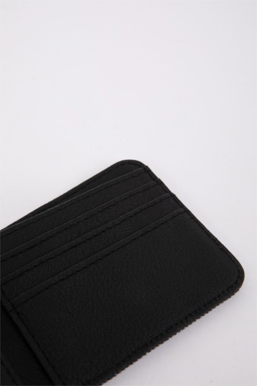 Erkek Lacivert Erkek Suni Deri Cüzdan