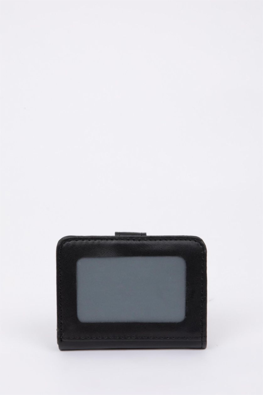 Erkek Siyah Erkek Suni Deri Cüzdan