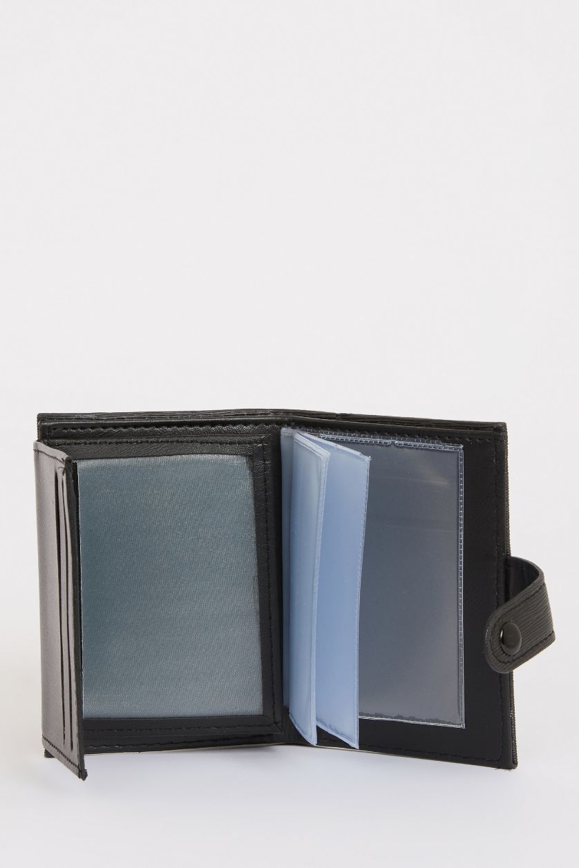 Erkek Siyah Erkek Suni Deri Cüzdan