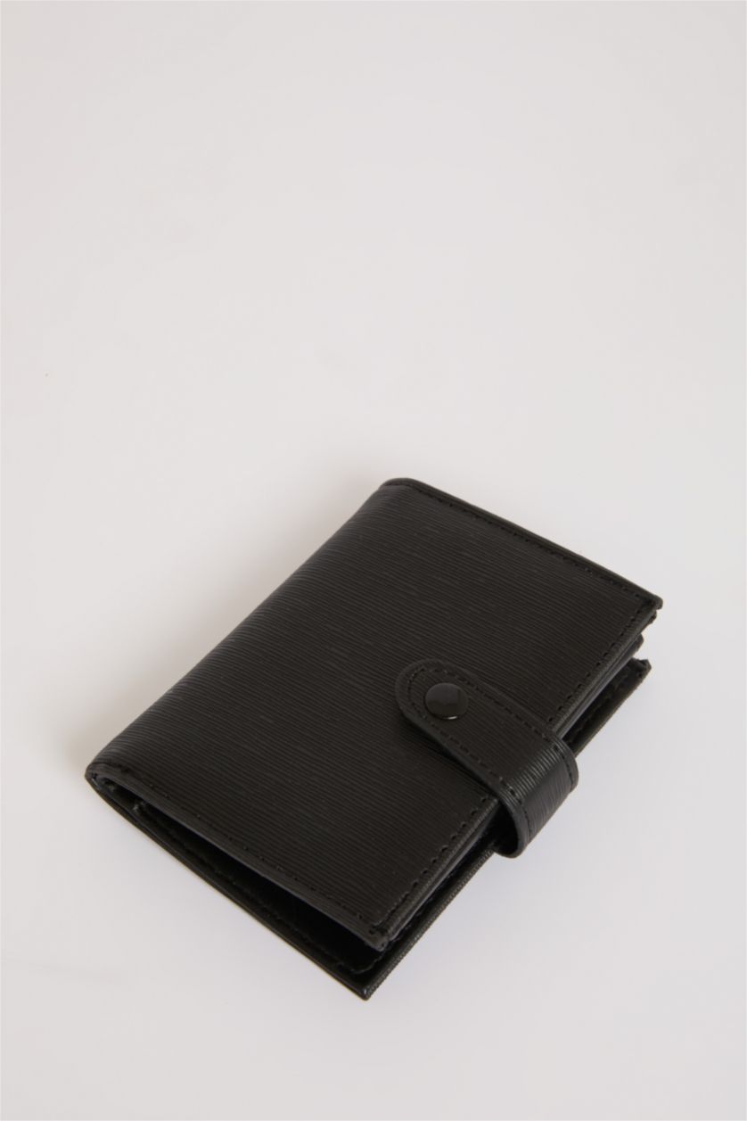 Erkek Siyah Erkek Suni Deri Cüzdan