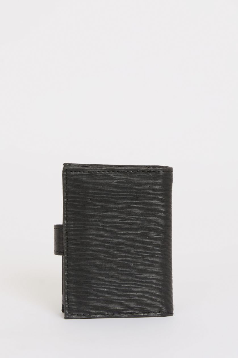 Erkek Siyah Erkek Suni Deri Cüzdan