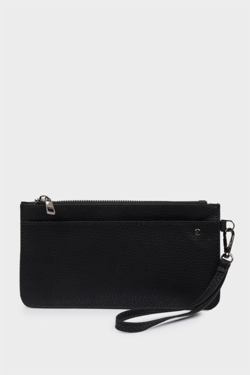 Erkek Siyah Erkek Suni Deri Cüzdan