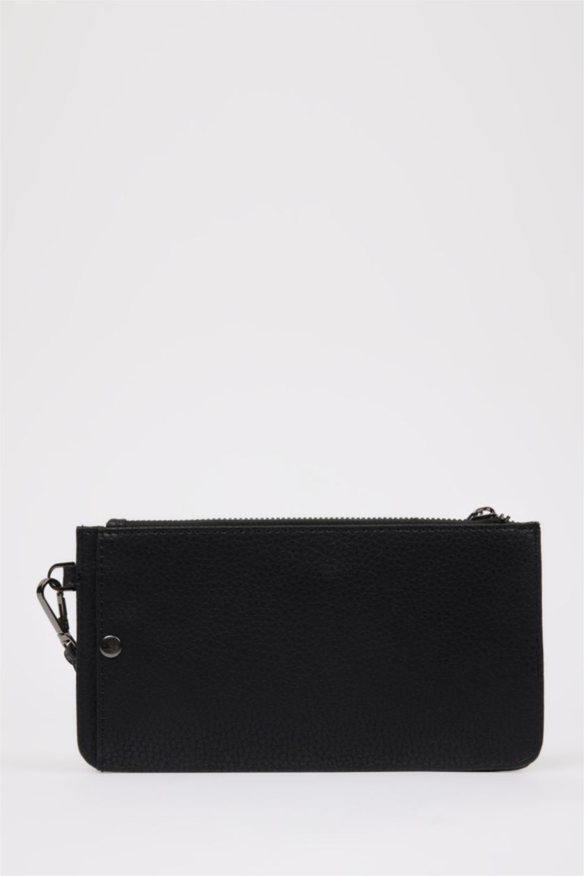 Erkek Siyah Erkek Suni Deri Cüzdan