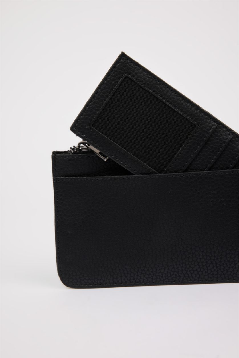 Erkek Siyah Erkek Suni Deri Cüzdan