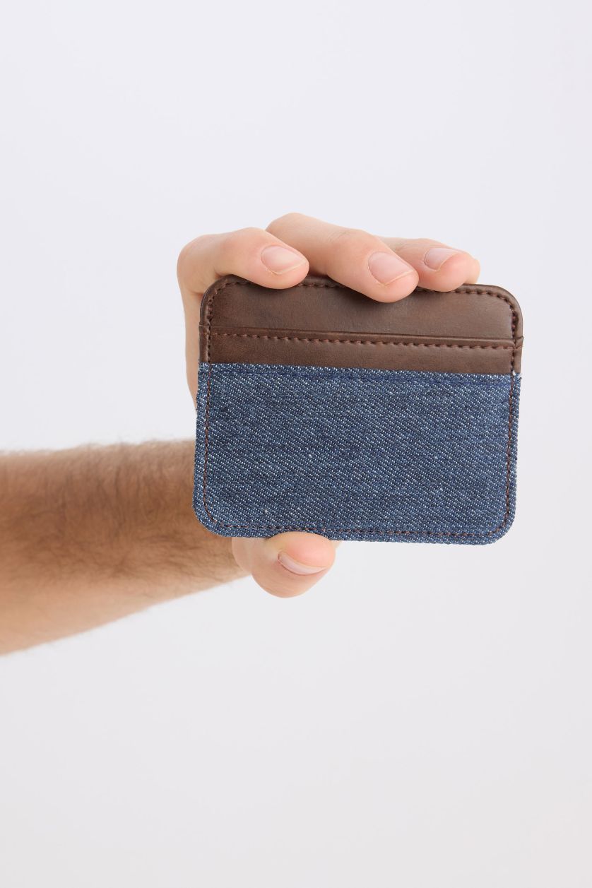 Erkek Lacivert Erkek Suni Deri Cüzdan