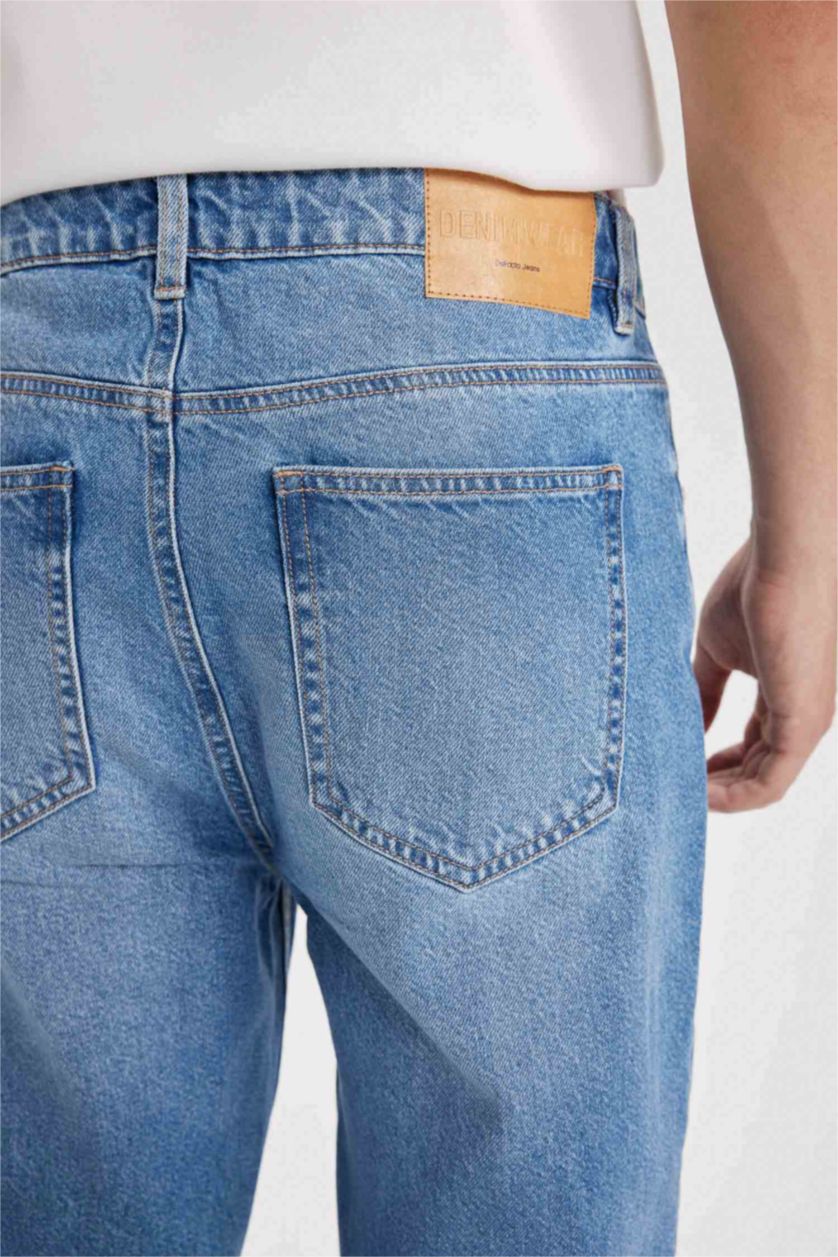 MAN Blue 90's Slim Fit Skinny Leg Jeans