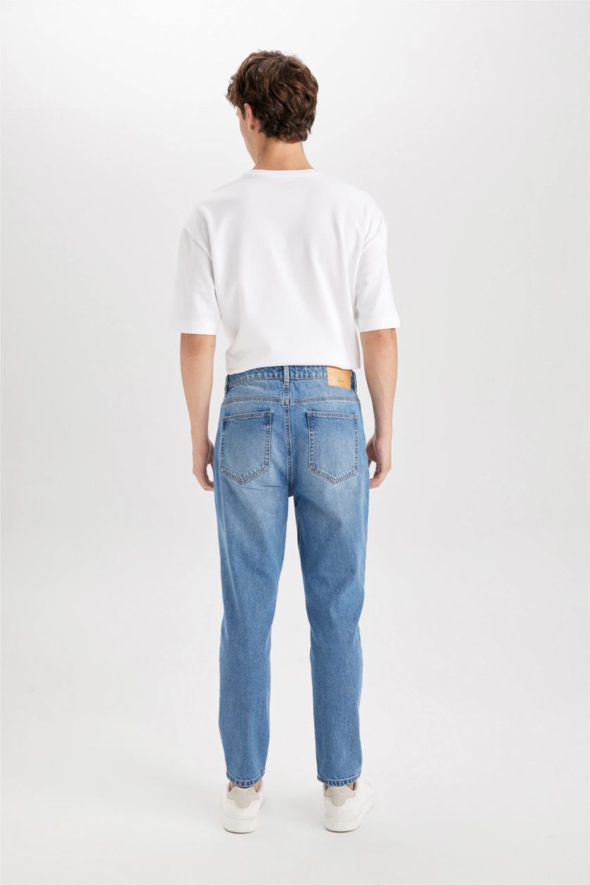 MAN Blue 90's Slim Fit Skinny Leg Jeans