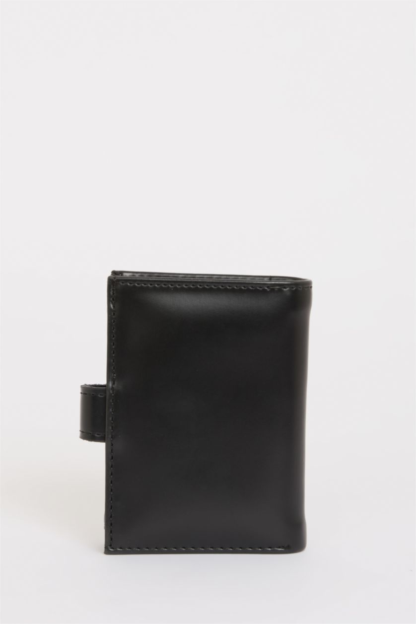 Erkek Siyah Erkek Suni Deri Cüzdan