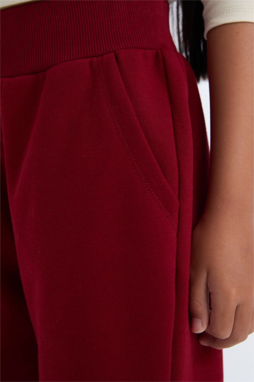 GIRLS & TEENS Bordeaux Baby Girl Basic Jogger Sweatpants