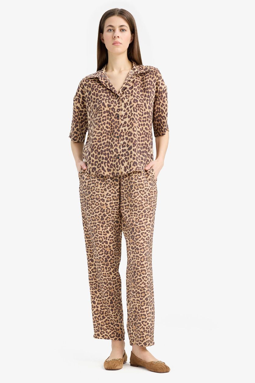 Әйелдерге ашық реңк үлкен пішім Қысқа жеңді көйлек