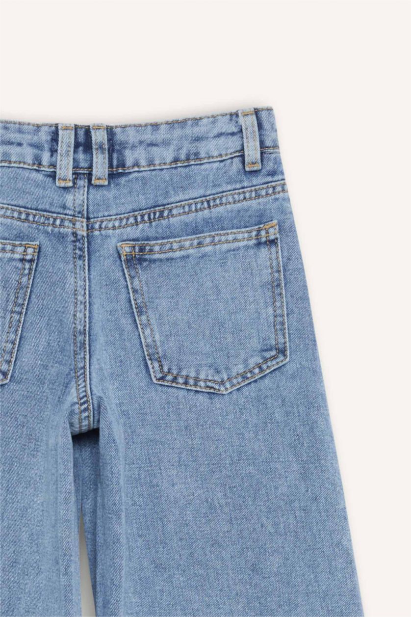 Girls & Teens Light Blue Girl Wide Leg Jeans