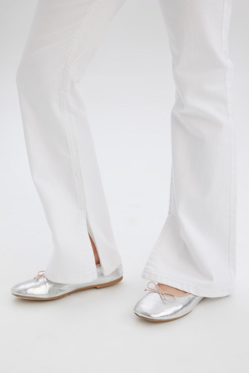 Girls & Teens White Girl Flare Fit Spanish Leg Jeans